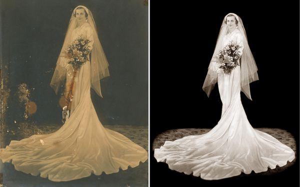 Save that fading, damaged family heirloom image to share with other family members.