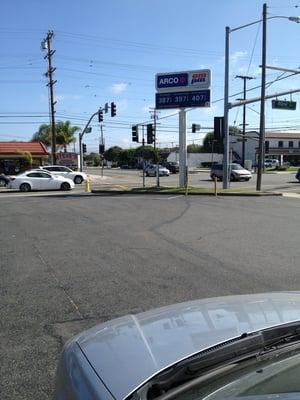 M B Arco Gas Station