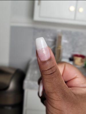 Terrible; look at the jagged "blending"