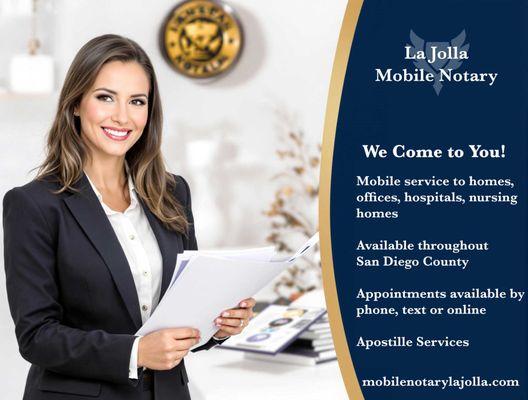 La Jolla Mobile Notary