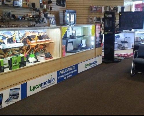 Simple mobile phones, laptops and much more.