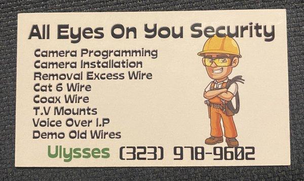 All Eyes on You Security