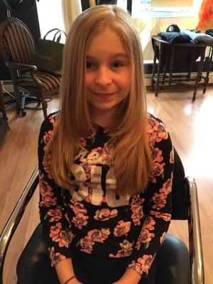 I love my new haircut she always dose just what I want the place to go is here