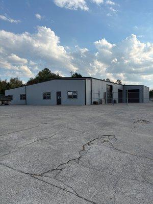 New paint on the building. Signage incoming!