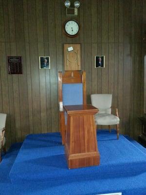 Looking to the west.