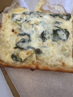 Spinach Artichoke slice
