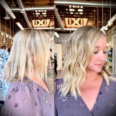 1 Row of Hand Tied Extensions for Fullness!