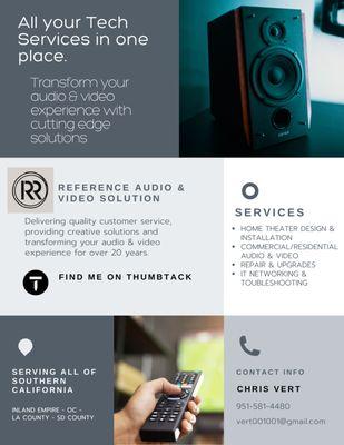Reference Audio & Video Solutions