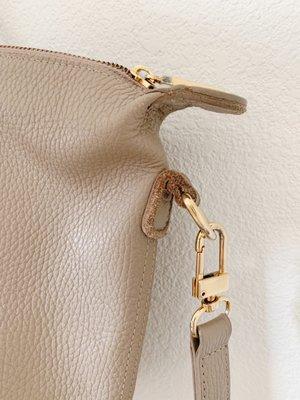 He took the time to secure the side strap holder without being asked.