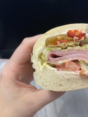 Pepe all the freebies no sauce no sprouts