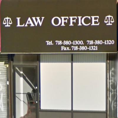 Front of Queens law office