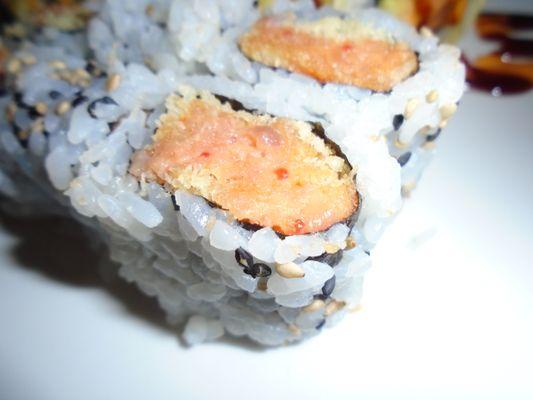 Spicy tuna roll.