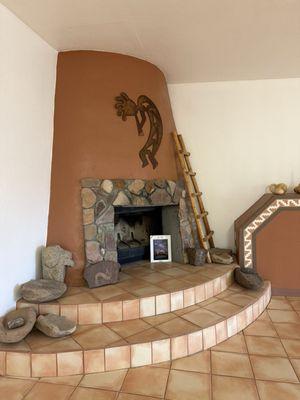 Inside the museum