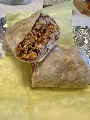 Chorizo Breakfast Burrito