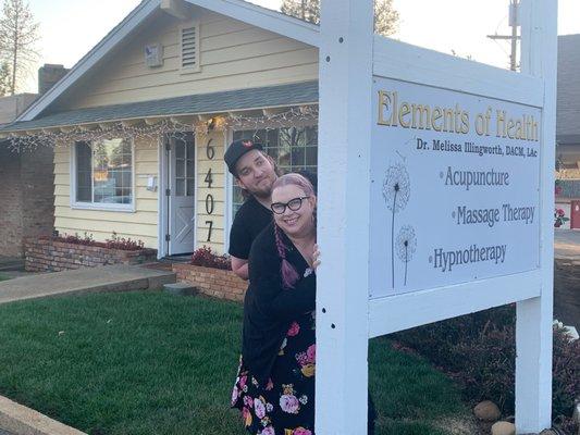 Dr. Melissa Illingworth and Corbin Illingworth