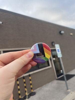 Cute pride pin!