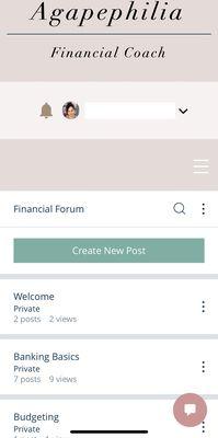 Agapephilia Finances