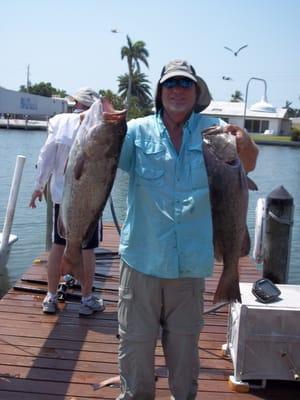Jimmy got grouper!
