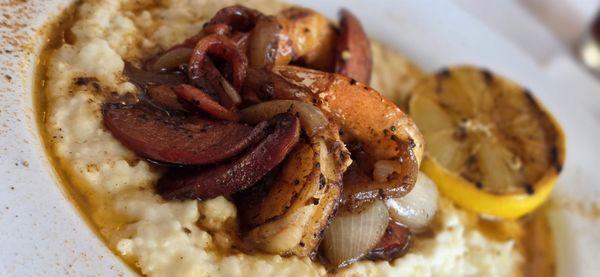 Shrimp & Grits (Brunch menu)