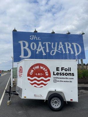 On The Water LBI - eFoil lessons operating out of the Boatyard