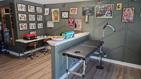 As you can see. A clean and organized atmosphere.