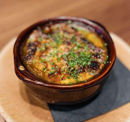 Onion soup with sweet onions