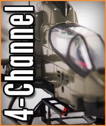 remote control 4-channel helicopters