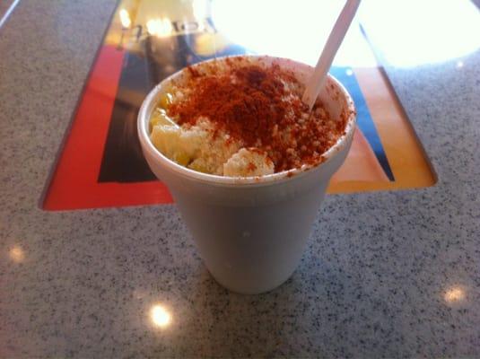 Love that corn in a cup!