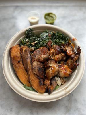 Custom Bowl with Proteins (~$16)