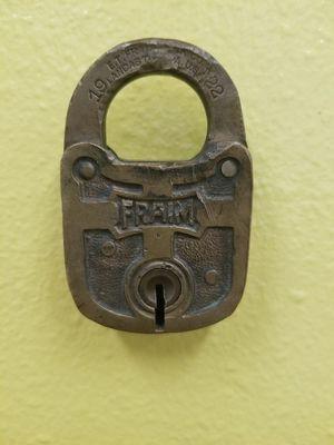 1922 railroad padlock