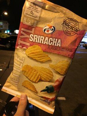 Mmmmmm... Sriracha chips!