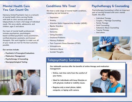 Harmony United Psychiatric Care - Clearwater