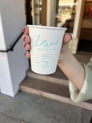 $4 for a cup of water (that's supposed to be a bottle)