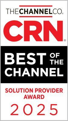 We are honored to be selected as the best solution provider.