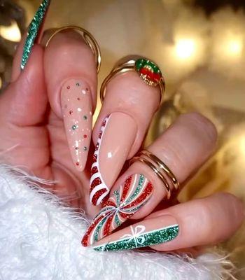 Christmas nails design