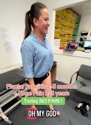 we specialize on muscle and joint pain relief. results on first session pain relief or pain relief right after treatment.