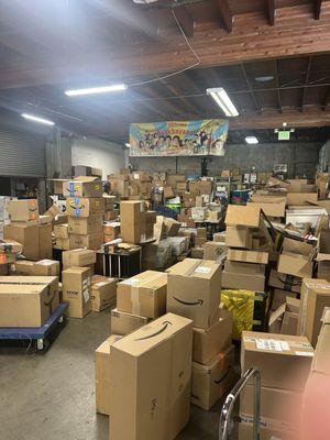Another picture inside of their warehouse