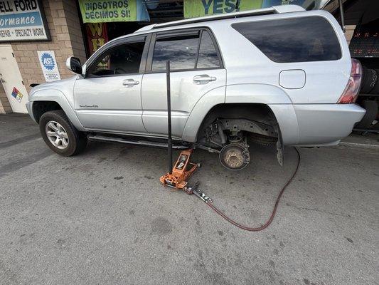 Hernandez tire shop replaced 4 bad tpms sensors for us.