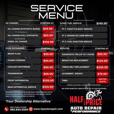 Half Price Auto Repair & Fleet