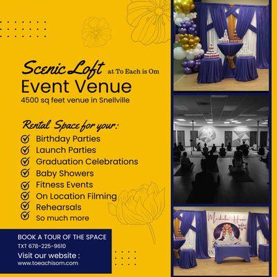 Event Space Rental Options