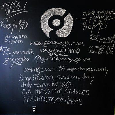 #goodburg opens 9/22! Check out www.goodyoga.com for more details.