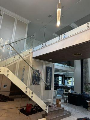 RF Showerdoor Glass and Mirror