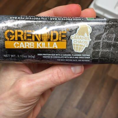 new carb killa grenade protein bars. nutrition zone, clairemont mesa dr, clairemont, san diego ca