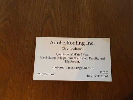 Adobe Roofing