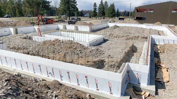 An example of an ICF foundation