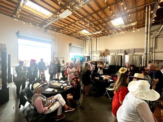 Back area for events