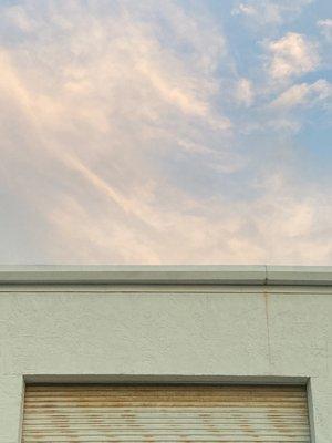 Part of their building. 