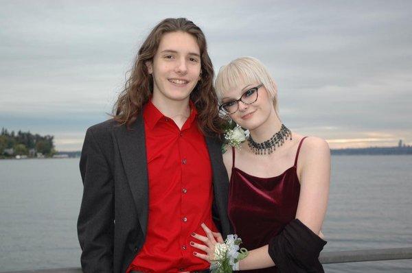 They are both my clients, and my handsome son. So I might be a little biased!