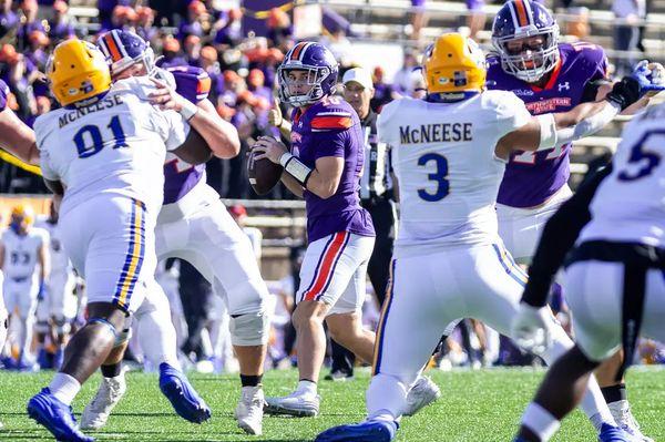 2nd start as a true freshman vs McNeese State