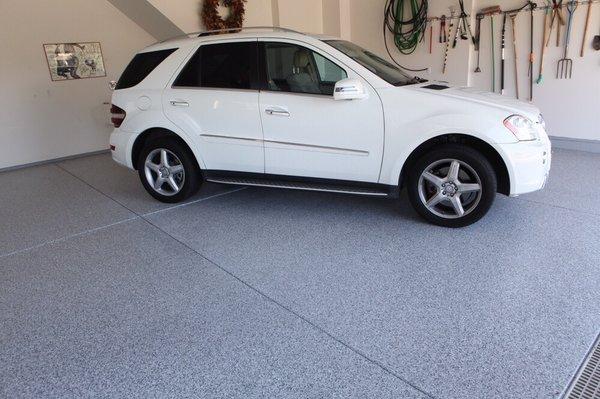 Polyurea floor, similar to epoxy but better